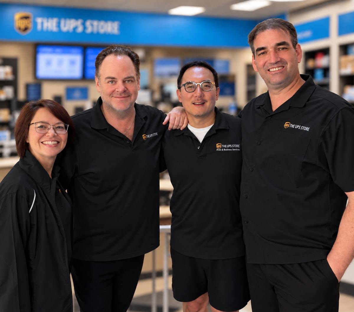 The UPS Store #0107 Marina Village team — event printing St. Petersburg