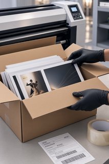 Pack and ship event print orders in St. Petersburg