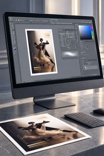 Prepare print files for dance competition and event artwork